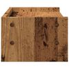 vidaXL Monitorst&auml;nder Altholz-Optik 42x24x16 cm Holzwerkstoff