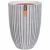 Capi Vase Urban Tube Elegant Niedrig 34 x 46 cm Elfenbein PKT782