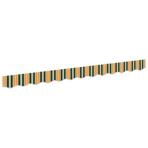 vidaXL Markisensch&uuml;rzen-Ersatz Gr&uuml;n und Gelb 230 x 20 cm Polyester
