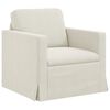 vidaXL Sofa Creme 78 x 78 x 80 cm Samt
