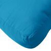 vidaXL Palettenkissen Blau 70x70x12 cm Stoff