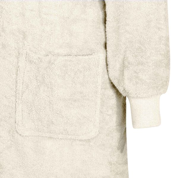 vidaXL Decken-Hoodie KINN Creme XXL Baumwolle