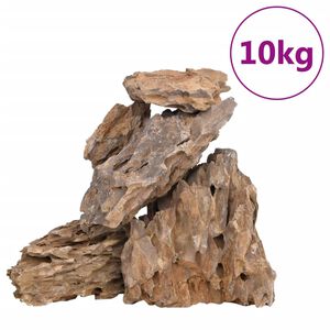 vidaXL Drachensteine 10 kg Mehrfarbig 10-30 cm