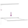 vidaXL Einziehbare Markise Mehrfarbig 300 x 250 cm Stoff und Metall