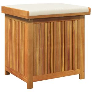 vidaXL Outdoor-Kissenbox 60x50x61 cm Massivholz Akazie