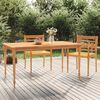 vidaXL Batavia-Tisch 200x100x75 cm Massivholz Teak