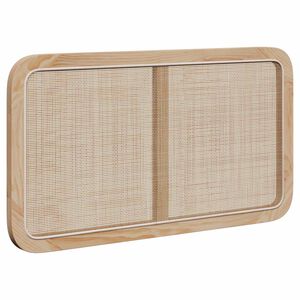 vidaXL Kopfteil mit Kopfteil Natur 100 x 55 x 3 cm Rattan