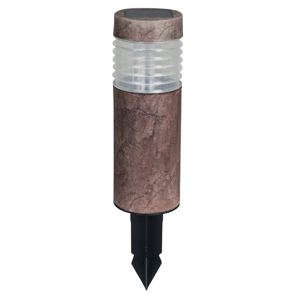 Luxform Intelligente Hybride LED-Garten-Solarleuchte Iowa Anthrazit