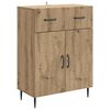 vidaXL Sideboard Artisan-Eiche 66 x 34,5 x 89,5 cm Holzwerkstoff