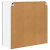 vidaXL H&auml;ngeschrank mit Speicher Altholz 80 x 31 x 80 cm Holzwerkstoff