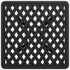vidaXL Gartentisch Schwarz 53x53x53 cm Aluminiumguss
