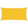 vidaXL Sonnensegel Rechteckig 2 x 6 m HDPE Gelb