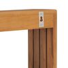 vidaXL Handtuchregal zur Wandmontage 35×20×35 cm Teak Massivholz