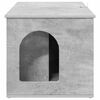 vidaXL Katzenhaus Beton 85 x 55 x 50 cm Holzwerkstoff