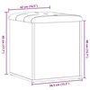 vidaXL Sitzbank mit Stauraum Artisan-Eiche 42x42x45 cm Holzwerkstoff