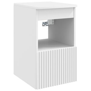 vidaXL Badezimmerschrank Wei&szlig; 30 x 35 x 50 cm Holzwerkstoff