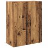 vidaXL Highboard 2 pcs Altholz Holzwerkstoff