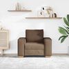 vidaXL Sofa Stuhl Braun 100x78x84 cm Stoff