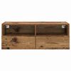 vidaXL TV-Wandschrank Altholz 80 x 30 x 30 cm Holzwerkstoff
