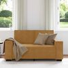 vidaXL 2-Sitzer-Sofa Braun 160x78x84 cm Samt