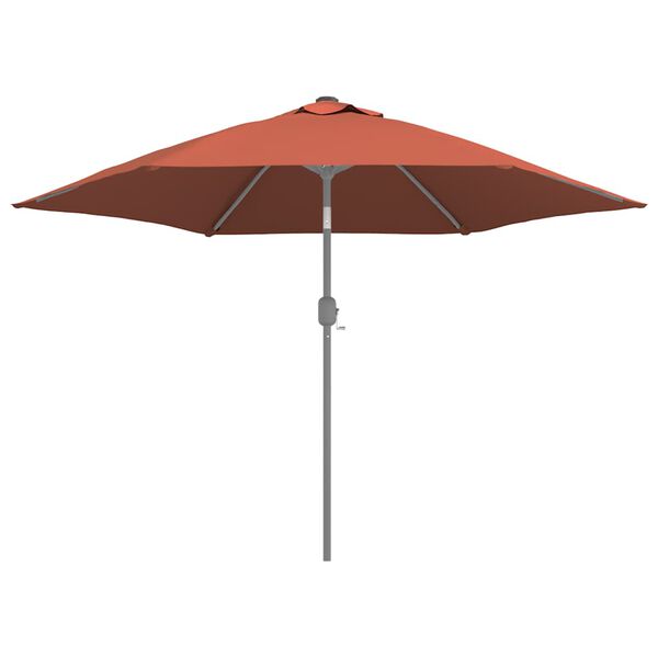 vidaXL Ersatzbezug für Sonnenschirm Terracotta-Rot 300 cm