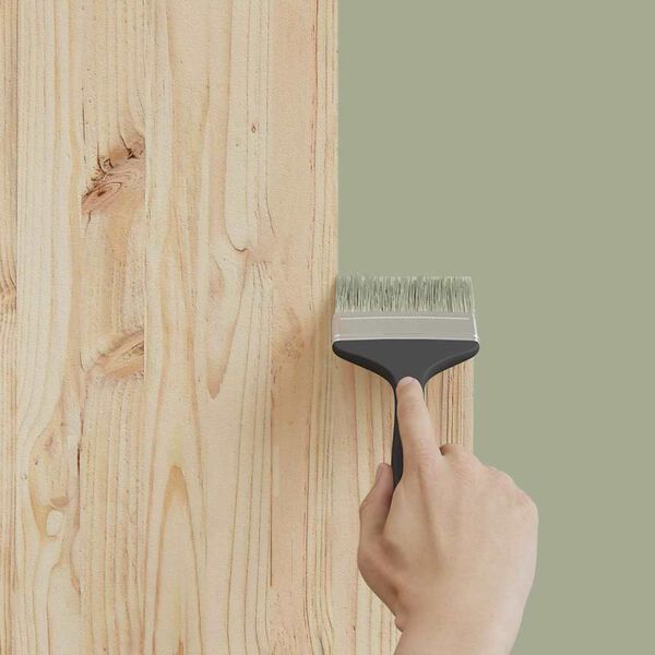 vidaXL M&ouml;belfarbe Gr&uuml;n 10 x 10 x 12 cm Wanddruck