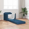 vidaXL Schlafsofa 60cm Blau Stoff