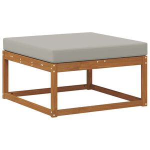 vidaXL Outdoor-Fu&szlig;hocker Natur