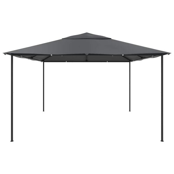 vidaXL Pavillon 4x4x3 m Anthrazit 180 g/m&sup2;