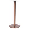 vidaXL Bistrotisch-Gestell Golden &Oslash;45x107 cm Edelstahl