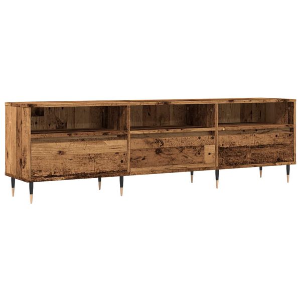 vidaXL TV-Schrank Altholz-Optik 150x30x44,5 cm Holzwerkstoff