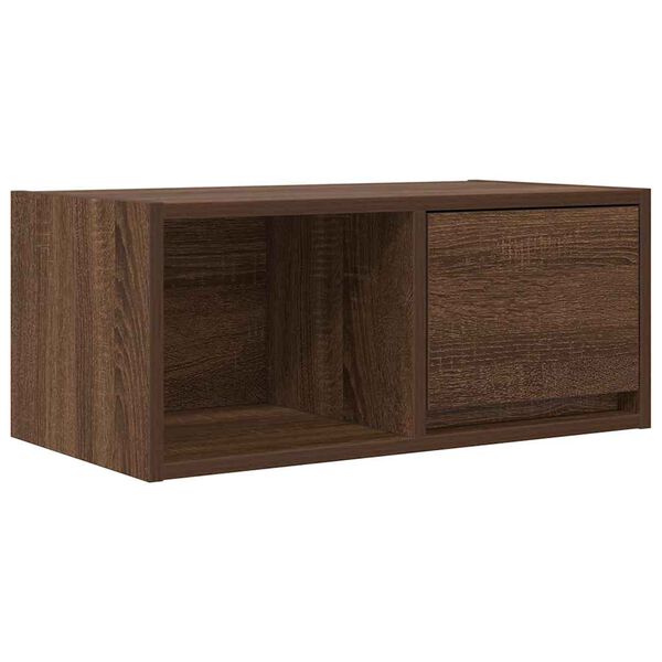 vidaXL TV-Schrank Braun Eichen-Optik 60x31x25,5 cm Holzwerkstoff