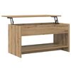 vidaXL Couchtisch Artisan-Eiche 80 x 50,5 x 41,5 cm Holzwerkstoff