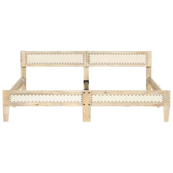 vidaXL Massivholzbett Mango 200 cm