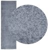 vidaXL Teppich Shaggy Hochflor Modern Blau 80x250 cm