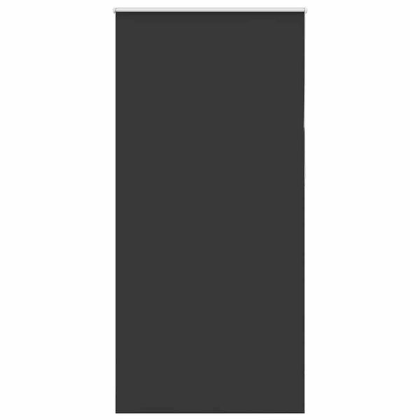 vidaXL Verdunkelungsrollo Schwarz 90x230 cm Stoffbreite 85,7 cm