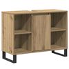 vidaXL Badezimmerschrank Artisan-Eiche 80 x 33 x 60 cm Holzwerkstoff