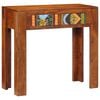 vidaXL Konsolentisch 80x35x75 cm Massivholz Akazie