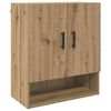 vidaXL Wandschrank 60 x 31 x 70 cm Holzwerkstoff Artisan-Eiche