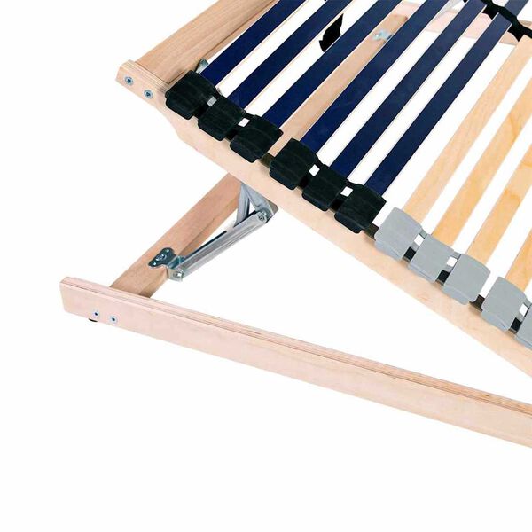 vidaXL Bett-Lattenrost Braun 120 x 190 cm Massivholz Buche