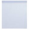 vidaXL Fensterfolie Statisch Matt Wei&szlig; 60x500 cm PVC