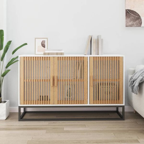 vidaXL Sideboard Wei&szlig; 105x30x65 cm Holzwerkstoff