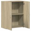 vidaXL Aktenschrank Sonoma-Eiche 60x32x77,5 cm Holzwerkstoff