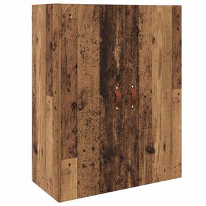 vidaXL Wandschrank Altholz 69,5 x 34 x 90 cm Holzwerkstoff