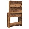 vidaXL Schminktisch mit Spiegel Altholz-Optik 74,5x40x141 cm