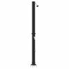 vidaXL Au&szlig;en Solardusche Schwarz 217 cm PVC und Aluminium