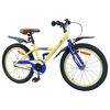 vidaXL Kinderfahrrad 20 Zoll f&uuml;r 6-11 Jahre alt Gelb