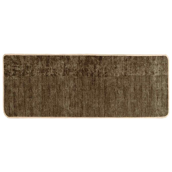 vidaXL Teppichl&auml;ufer MARSA Waldgr&uuml;n 200 x 80 cm Polyester und PVC