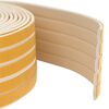 vidaXL Selbstklebende Fensterdichtung Wei&szlig; 9 x 3 mm 12 m