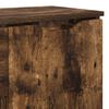 vidaXL Sideboard Ger&auml;ucherte Eiche 100 x 30 x 65,6 Holzwerkstoff